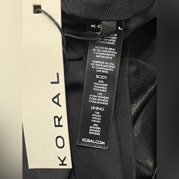 KORAL Elaine Infinity Sports Bra NWT Large - Picture 9 of 11